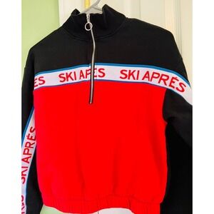 Women Ski Apress longsleeve pulliver top size medium‎